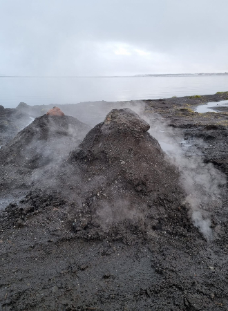 Panadería geotermal en Islandia